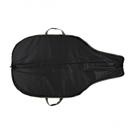 Pokrowiec na broń Forsport 128 cm termo/nokto - oliwkowy, haft beżowa głowa jelenia 2