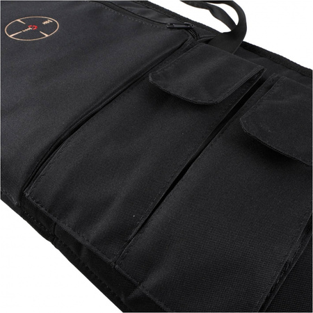 Pokrowiec na dwie jednostki AR tactical 05 1,03m, kolor czarny, 4 kieszenie na magazynki plus 1 duza, haft VX