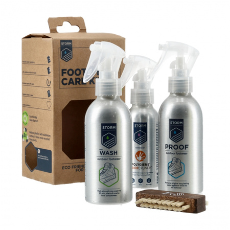Zestaw środków Storm do pielęgnacji obuwia