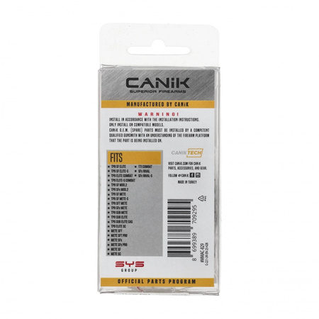 Zestaw sprężyn zrzutu zamka do pistoletów Canik TP9 MMAC-829