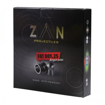 Śrut ZAN Pellet .25 (6.35mm) 31,5 grain (2,04grama) - 252 sztuk