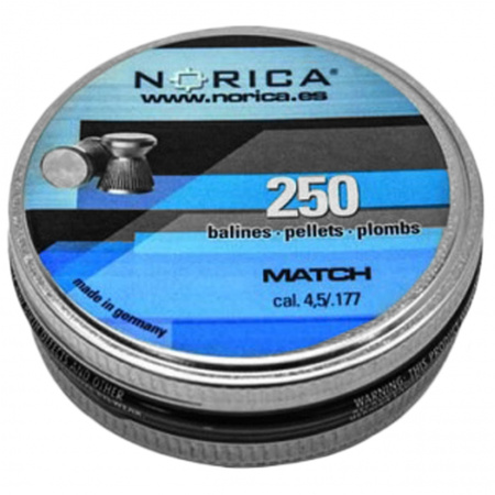 Śrut Norica Match 4,5 mm 250 szt.