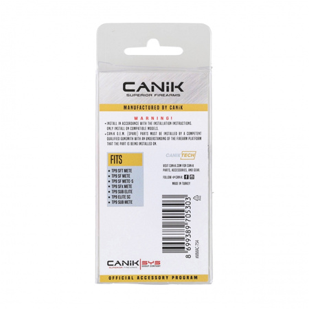 Osłona frezu zamka pistoletów Canik METE SF, METE SFT, METE SFT PRO, METE SFx, METE SFx PRO