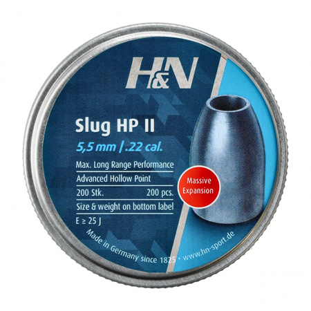Śrut diabolo H&N Slug HP II 5,53 mm 200 szt.