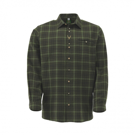 Koszula flanelowa OS-Trachten - oliwkowy