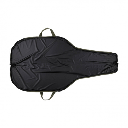 Pokrowiec na broń Forsport 144 cm termo+tłumik - oliwkowy, haft jeleń ryczy w trawie