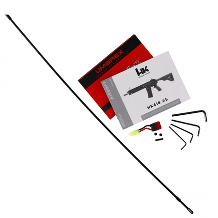 Replika karabinek ASG H&K Heckler&Koch HK416 A5 6 mm brązowa, full auto, elektryczna