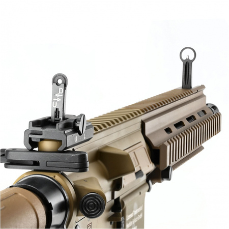 Replika karabinek ASG H&K Heckler&Koch HK416 A5 6 mm brązowa, full auto, elektryczna