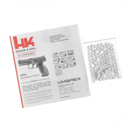 Replika pistolet ASG H&K Heckler&Koch VP9 6 mm