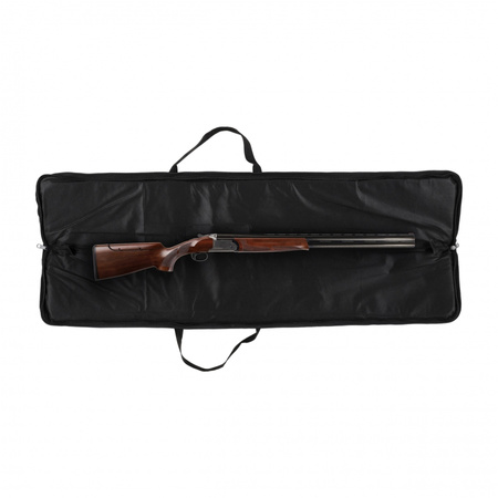Pokrowiec na broń Forsport strzelba/ wiatrówka 115 cm - czarny, haft biała tarcza