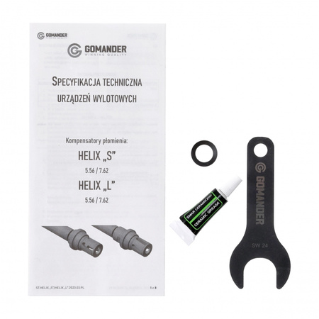 Hamulec wylotowy Helix 5,56 1/2x28