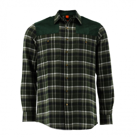 Koszula flanelowa Tom Collins - oliwkowy