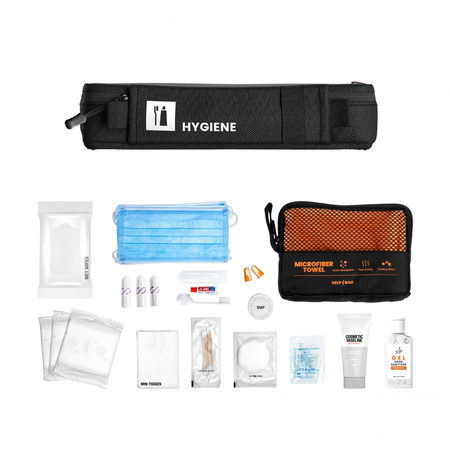 Zestaw awaryjny Help Bag MAX PRO 5.0 plecak ewakuacyjny z wyposażeniem, czarny