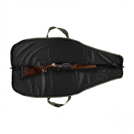 Pokrowiec na broń Forsport 112 cm - oliwkowy, haft dzik stoi w trawie