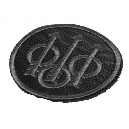 Naszywka taktyczna Beretta patch Trójząb czarna
