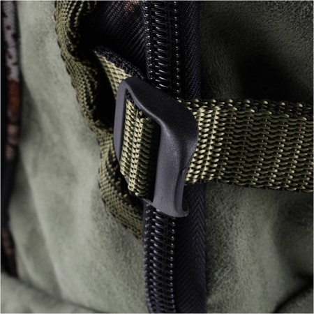 Plecak myśliwski Forsport Smart zamszowy - oliwkowy, haft dzik stoi w trawie