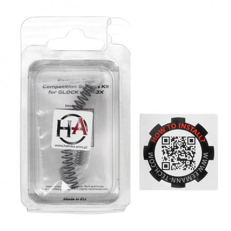 Zestaw sprężyn Competition do Glock 43/43X, Eemann Tech