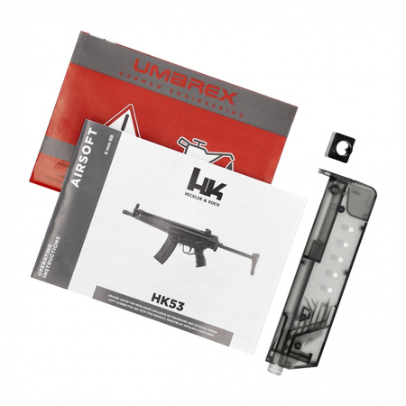 Replika karabinek ASG H&K Heckler&Koch HK53 A3 6mm full auto gas