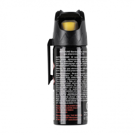 Gaz pieprzowy Klever Anty-dog 50 ml