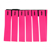 Obroża na polowania zbiorowe 4wild fladry 24-36 cm różowa