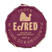 Konserwa Ed Red Originals Indyk w sosie żurawinowym 280 g