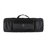 Pokrowiec na broń TACTICAL MAX02 dł. 1,05m h38, kolor czarny, haft celownik beżowy, na dwie jednostki