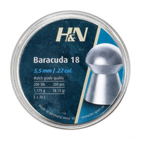 Śrut diabolo H&N Baracuda 18 5,52 mm 200 szt.