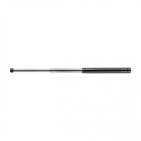 Kompaktowa pałka teleskopowa ESP 18" ExB-18HS srebrna hartowana, rękojeść czarna