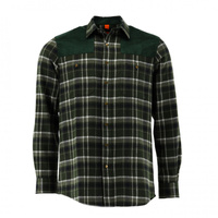 Koszula flanelowa Tom Collins - oliwkowy