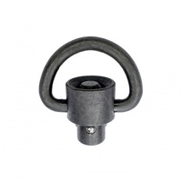 Zapięcie QD z uchem D do pasów Slingster czarne